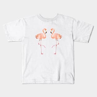 Flamingo Mirror Kids T-Shirt